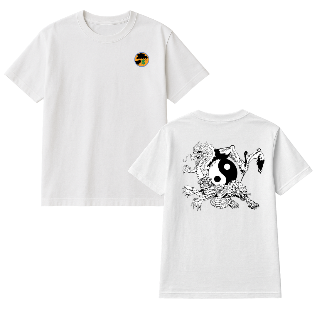 Playera Dragón Yin Yang