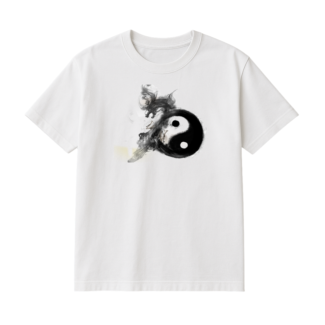 Playera Dragón Yin Yang