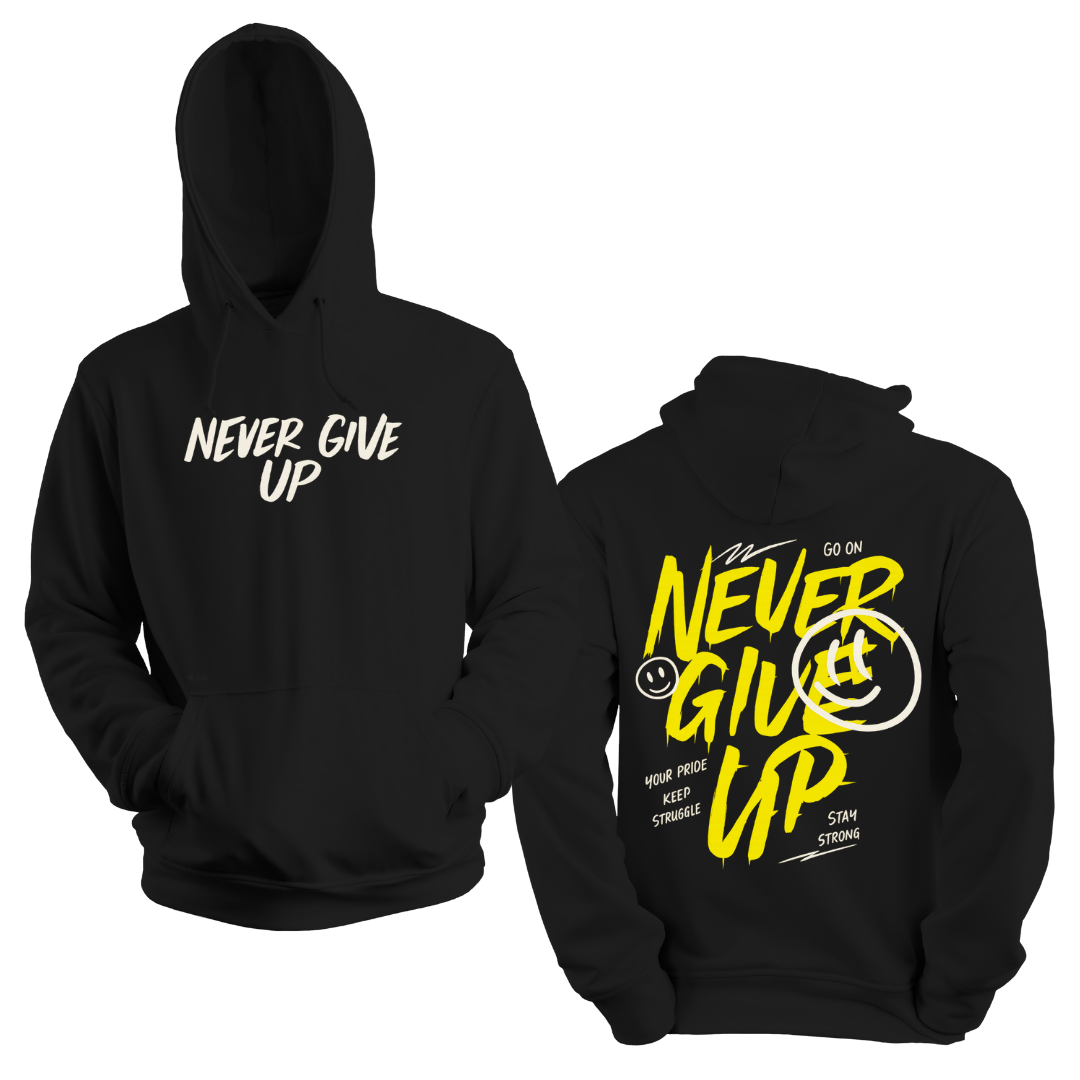 Sudadera Never Give Up N