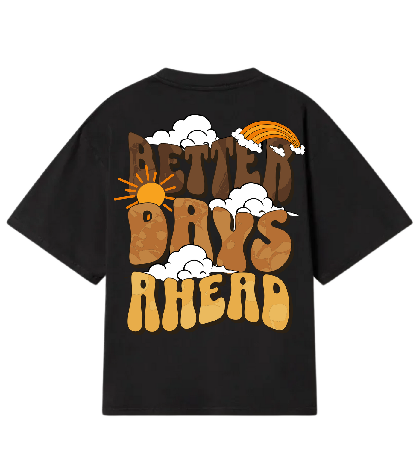 Playera Better Days Ahead Retro