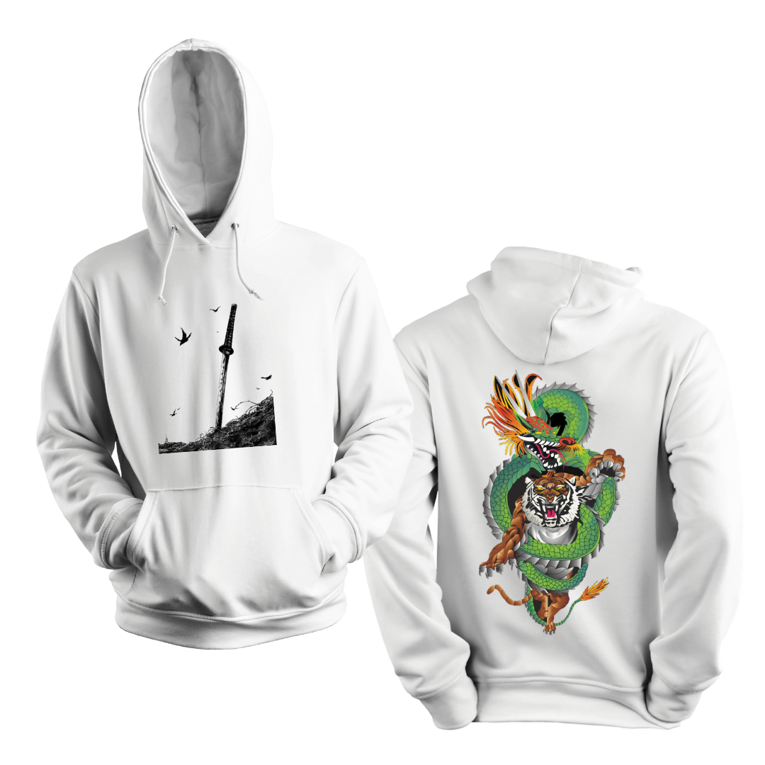 Sudadera Dragón y Tigre