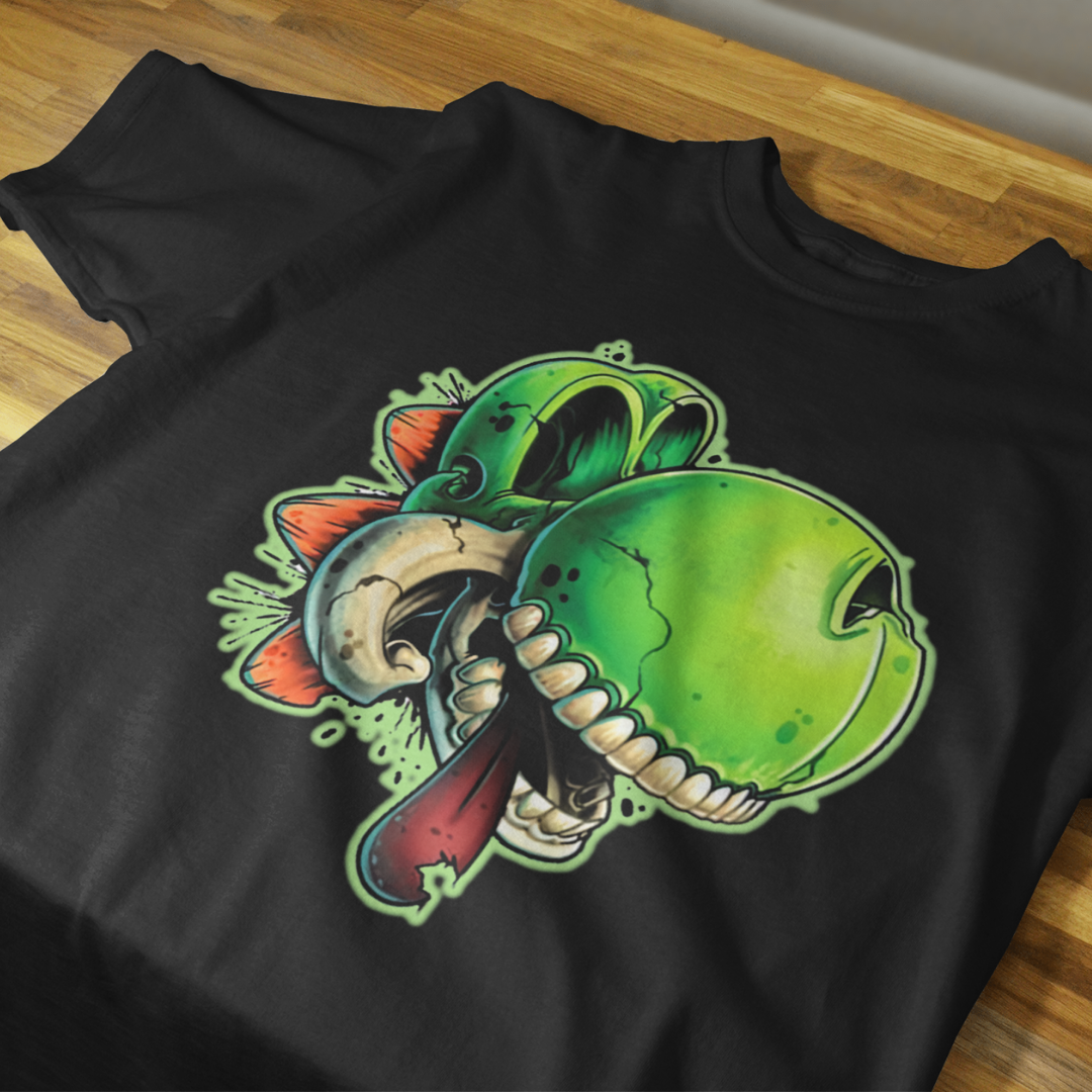 Playera Yoshi esqueleto