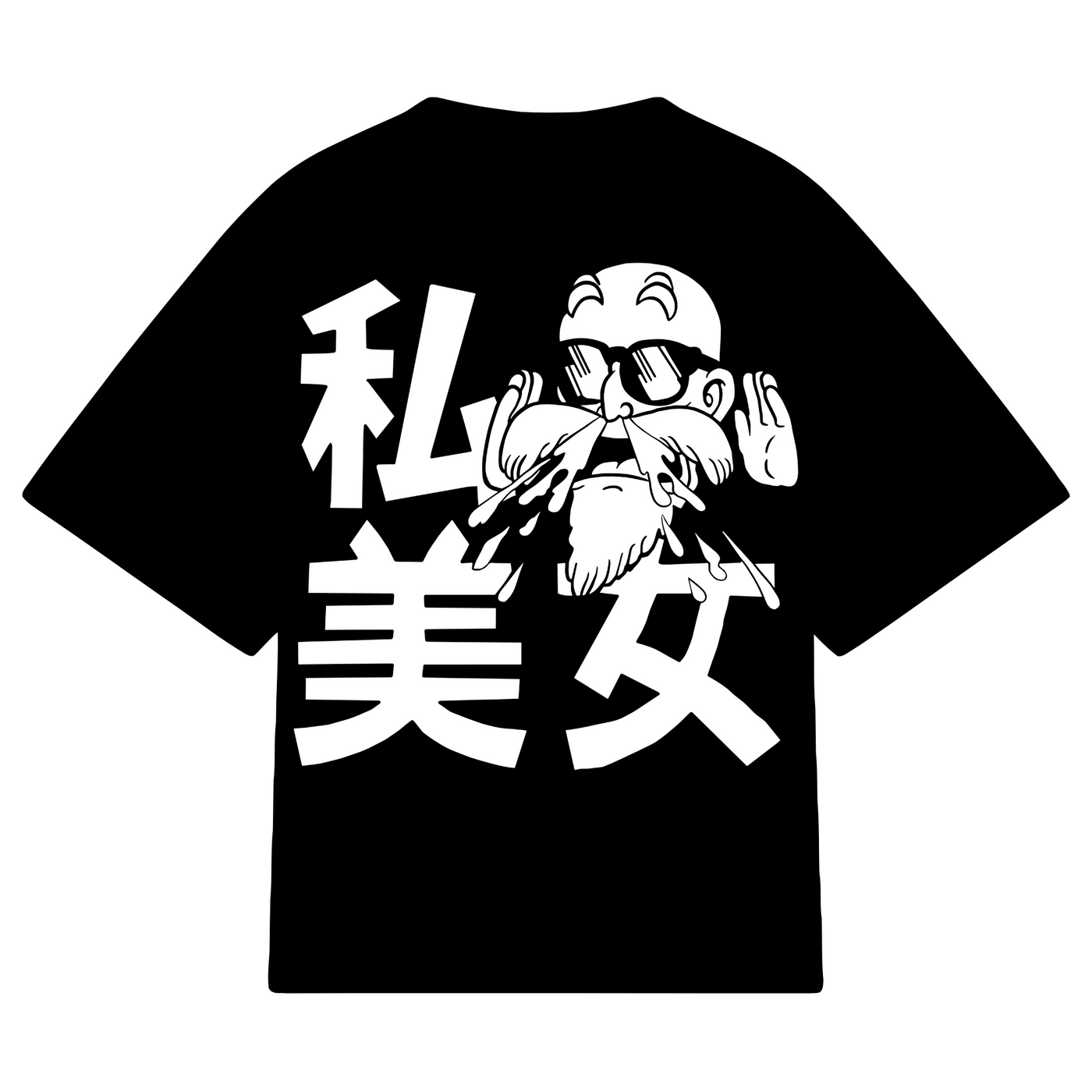 Playera Maestro Roshi divertida – Estilo manga Dragon Ball