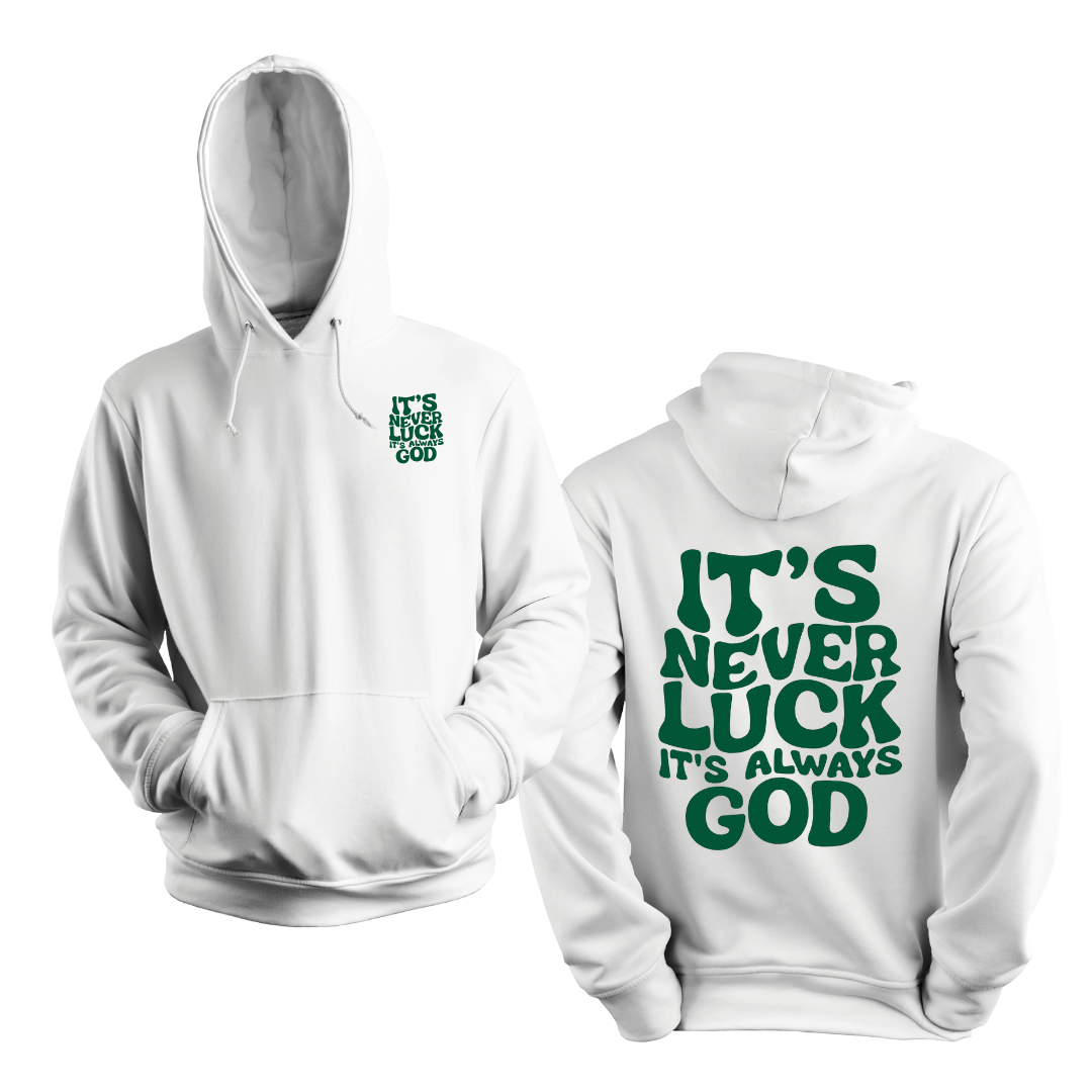 Sudadera Its Never Luck