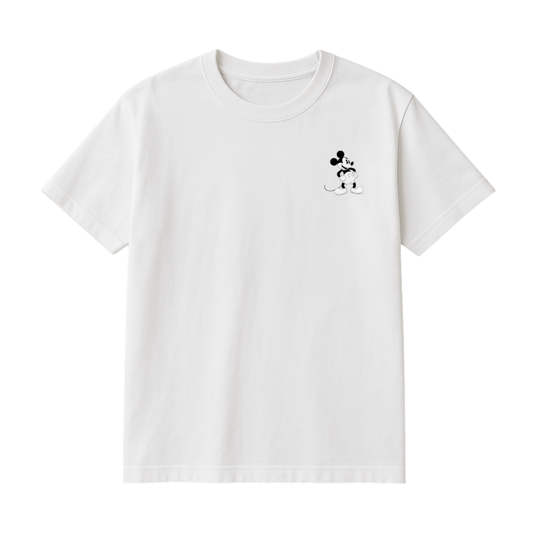 Playera Ratón Clásico Minimalista