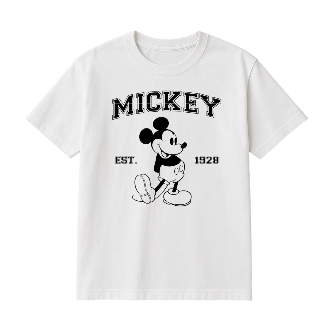 Playera Ratón Vintage