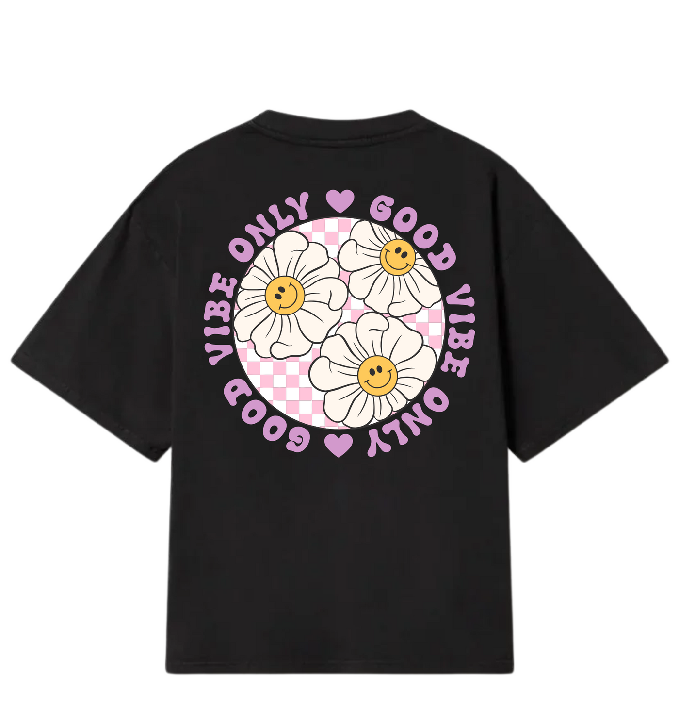 Playera Good Vibes Only Margaritas Felices