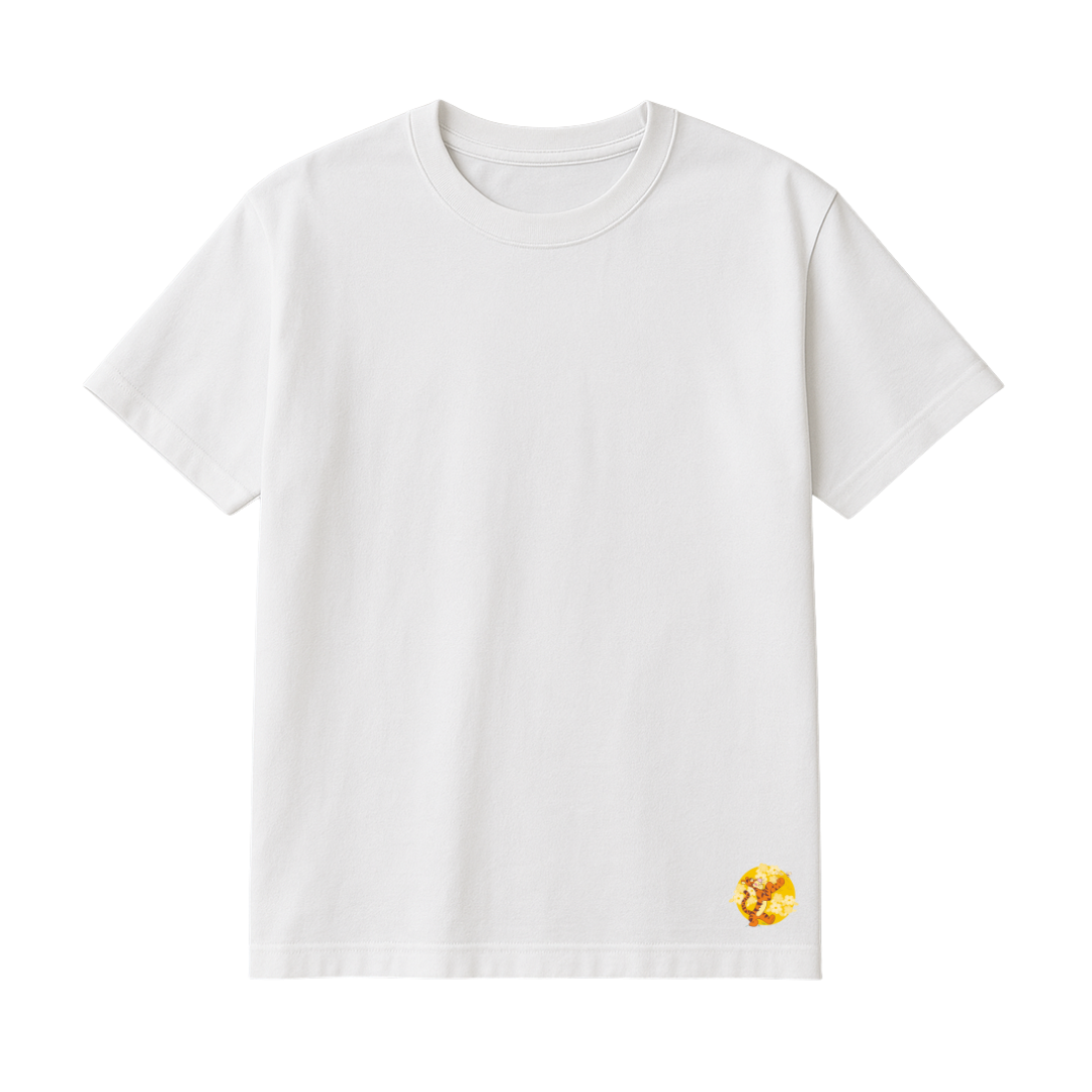 Playera Sol Dorado Minimalista