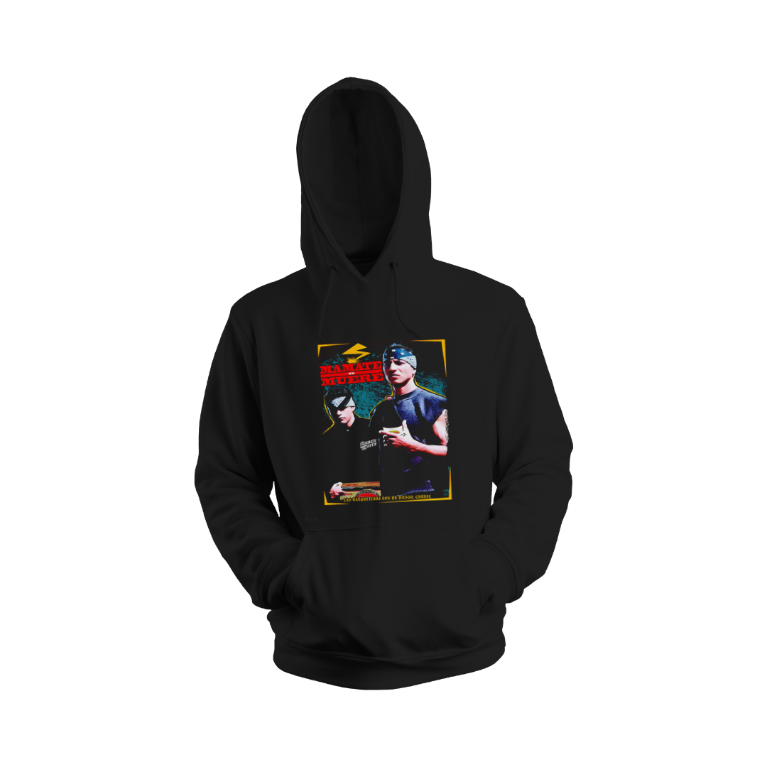 Sudadera Las Banqueteras Son un Riesgo Mamate o Muere