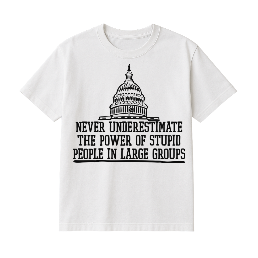 Playera Never Underestimate
