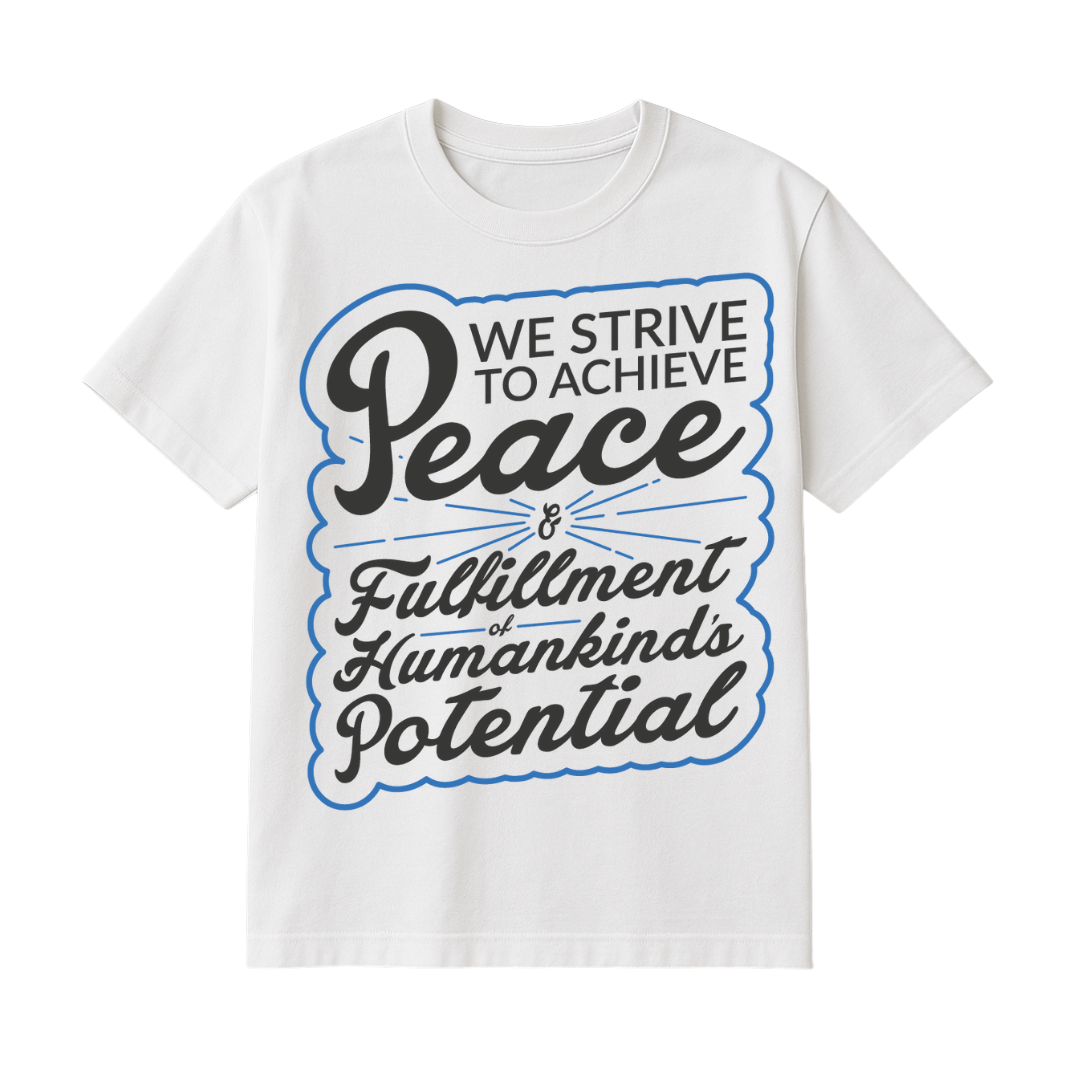 Playera Peace & Potential