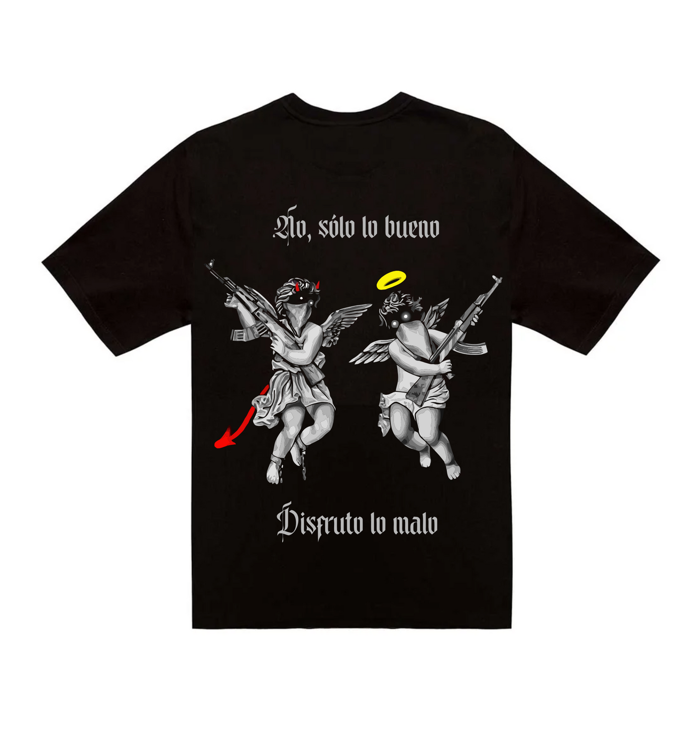 Playera Nacimos Pobres Morimos Ricos