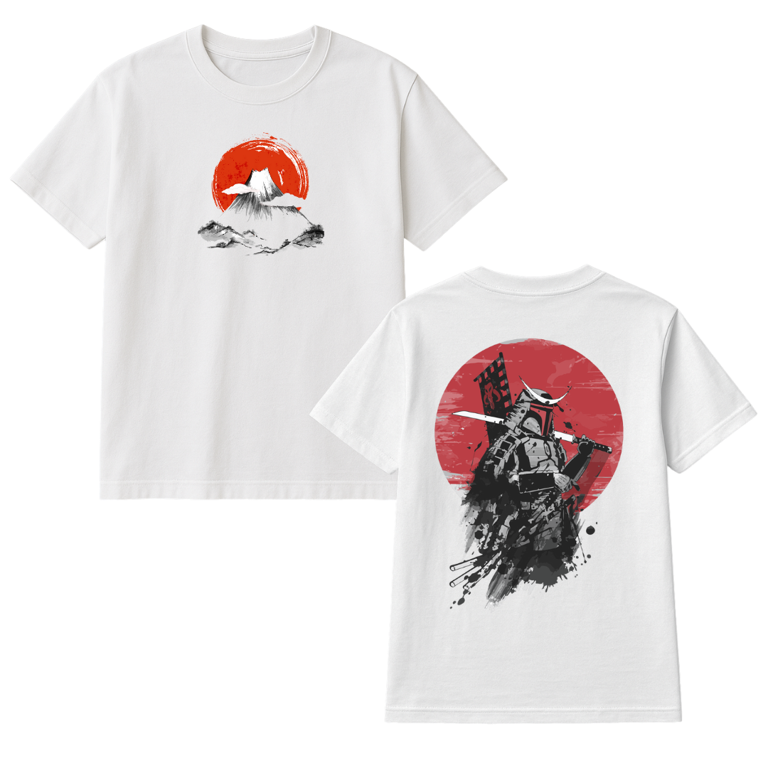Playera Samurai del Sol Naciente