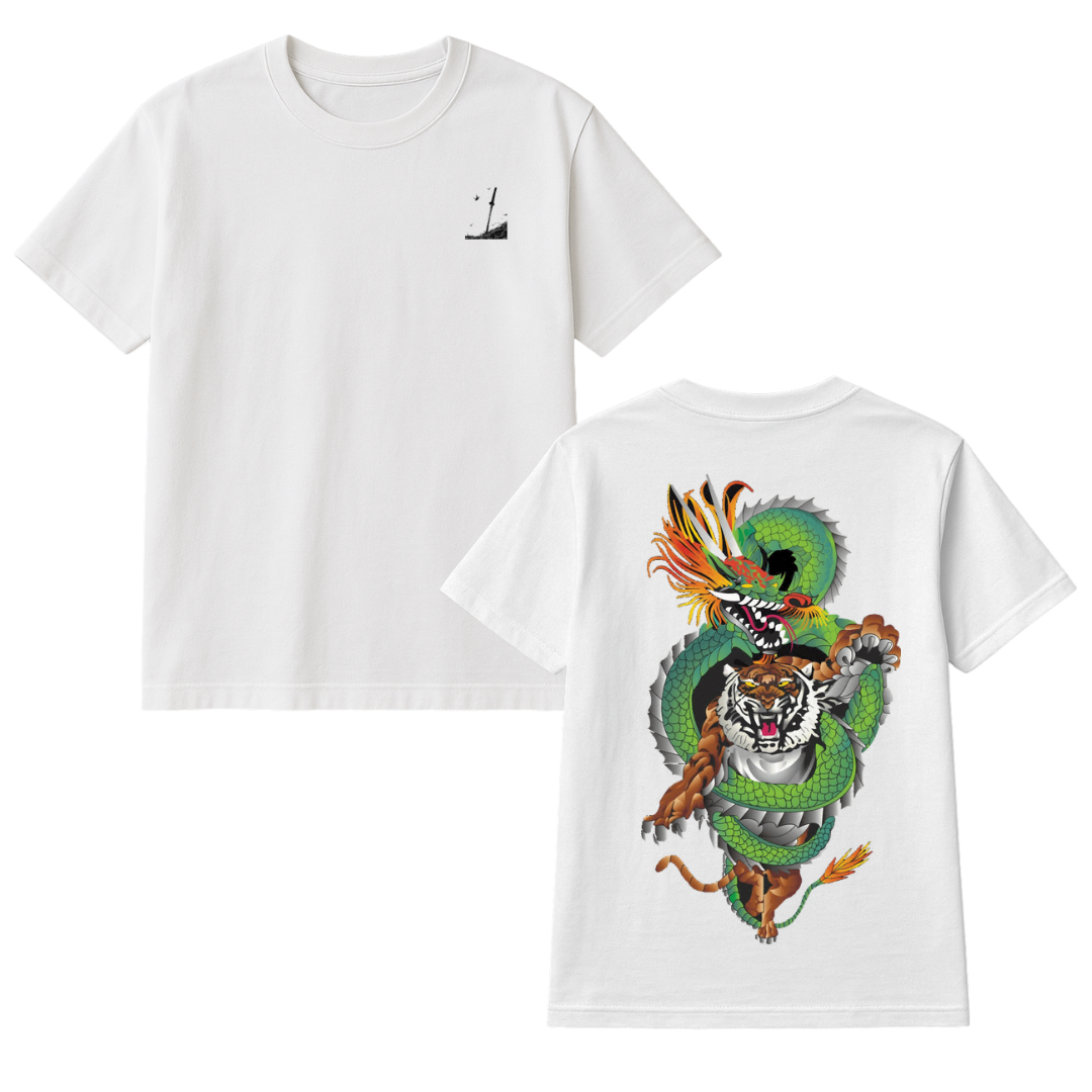 Playera Dragón vs Tigre