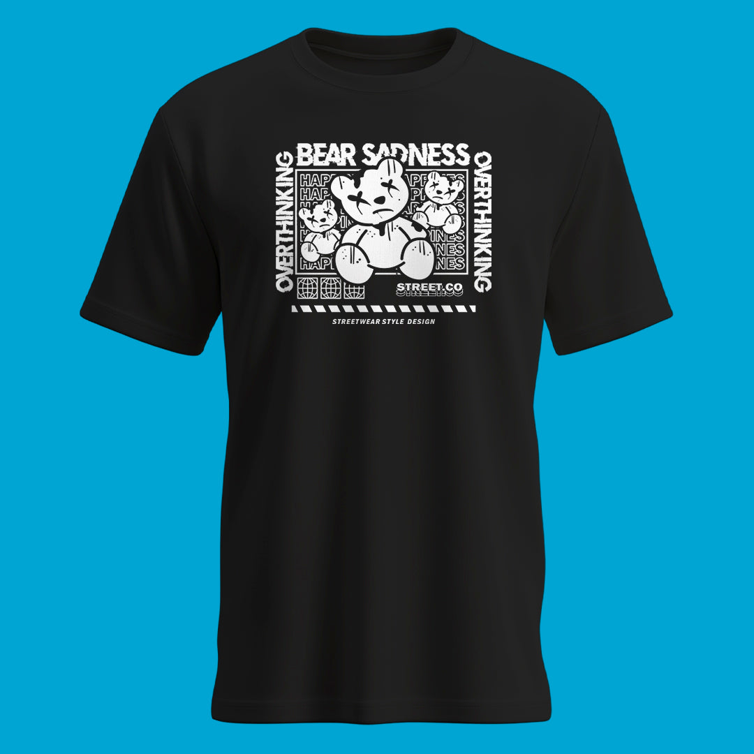 Playera Bear Sadness Overthinking