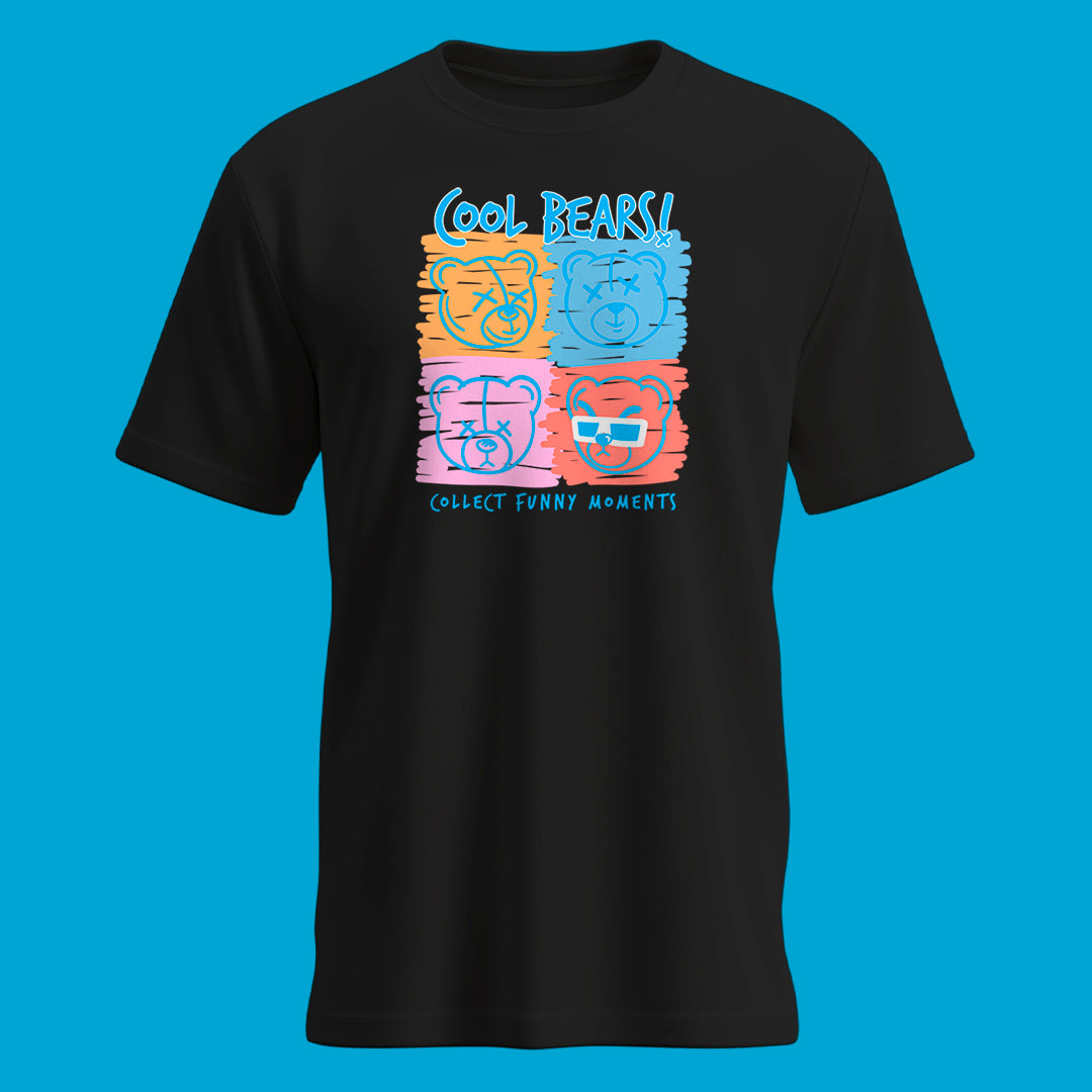 Playera Cool Bears Pop Art