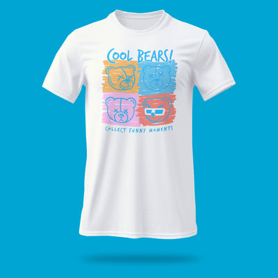 Playera Cool Bears Pop Art