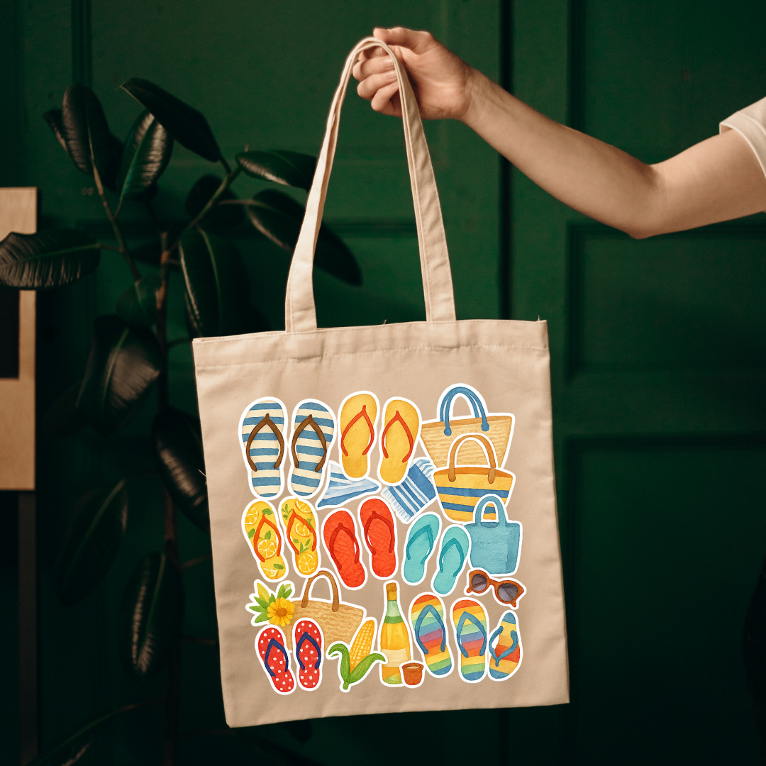Tote Collage Chanclas
