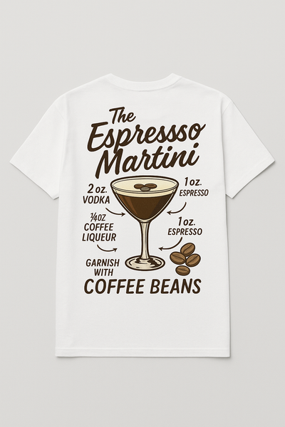 Playera The Espresso Martini