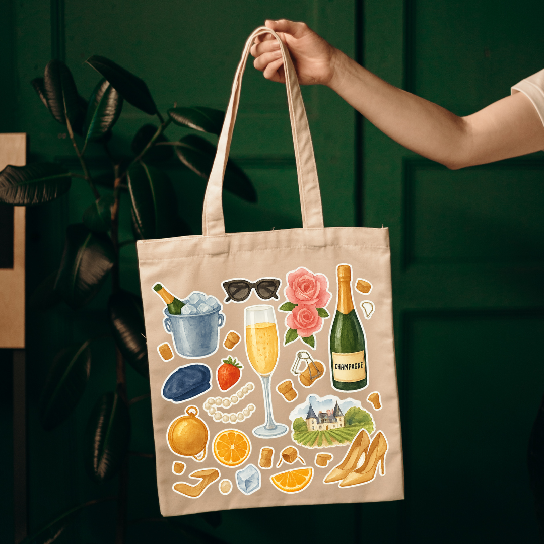 Tote Champagne