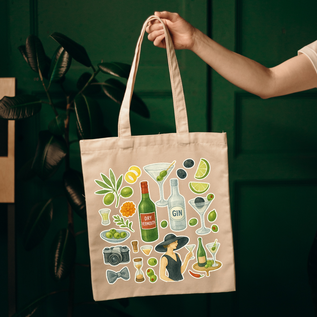 Tote Collage Martini