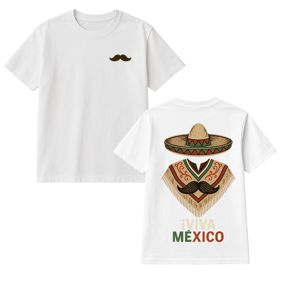 Playera Viva Mexico Charro