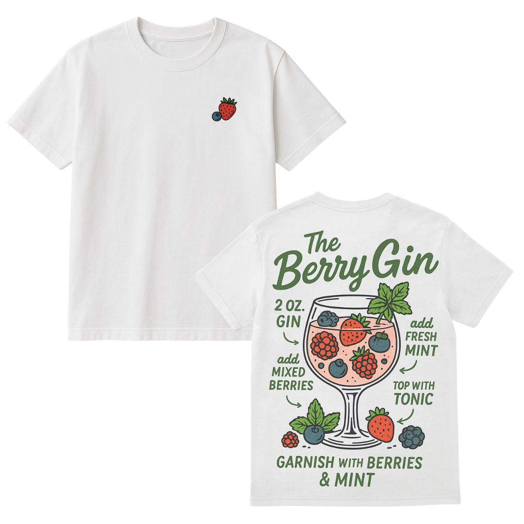 Playera The Berry Gin