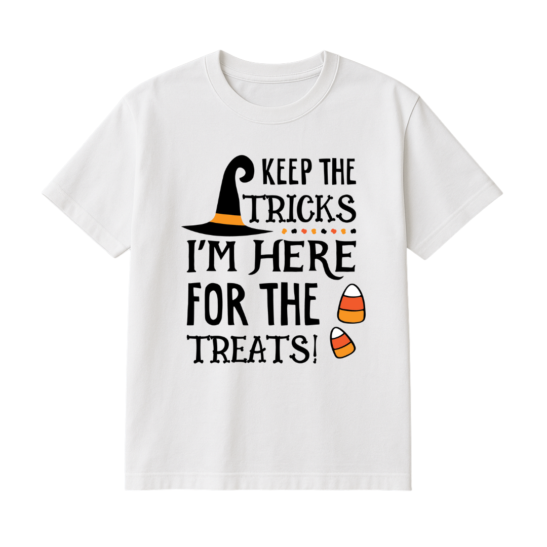 Playera Here For The Treats