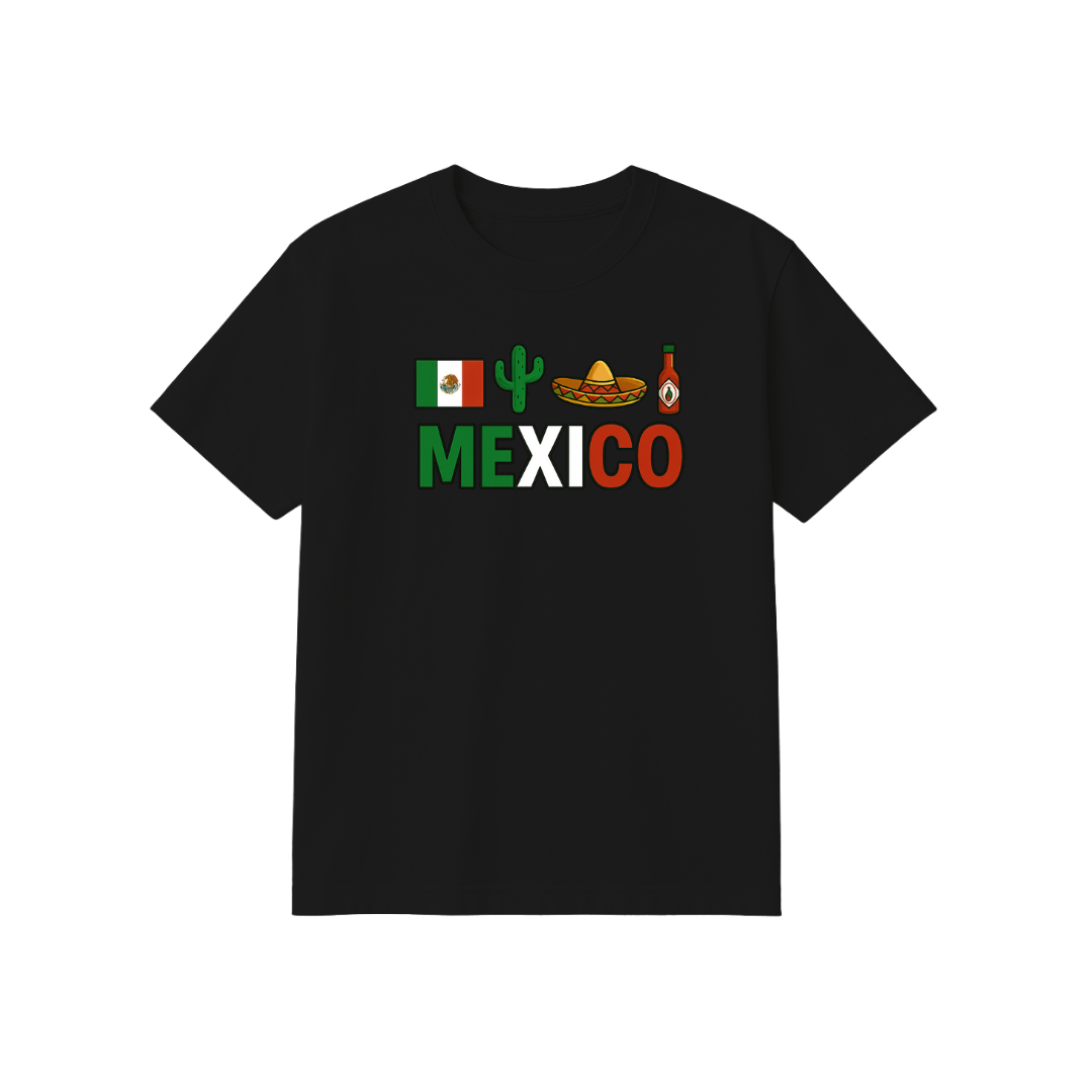 Playera Mexico Iconos