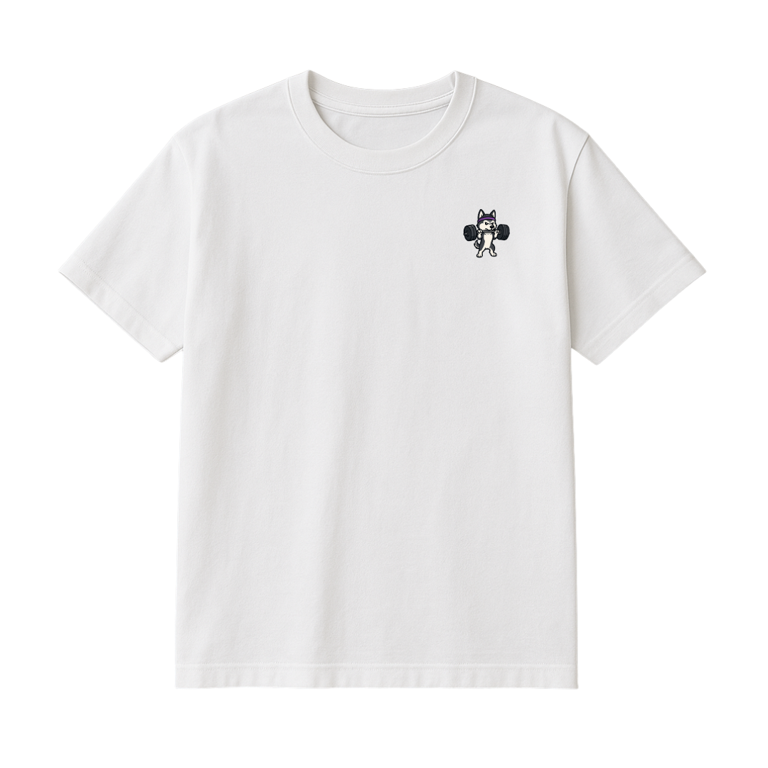 Playera Perro Husky Fuerte