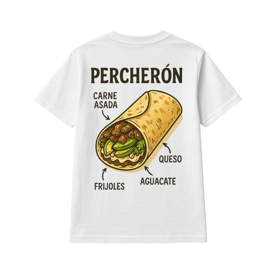 Playera Comida Percheron