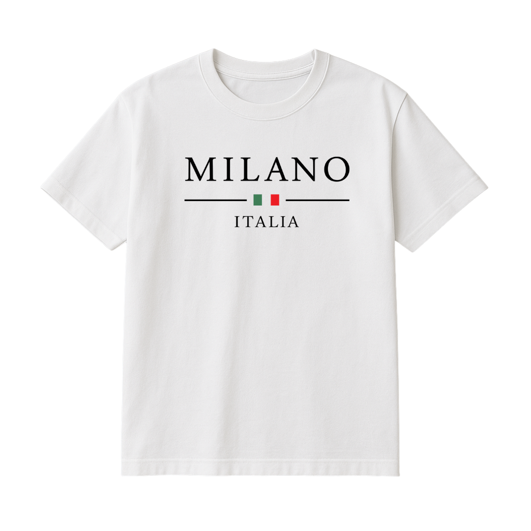 Playera Viaje Milano Italia