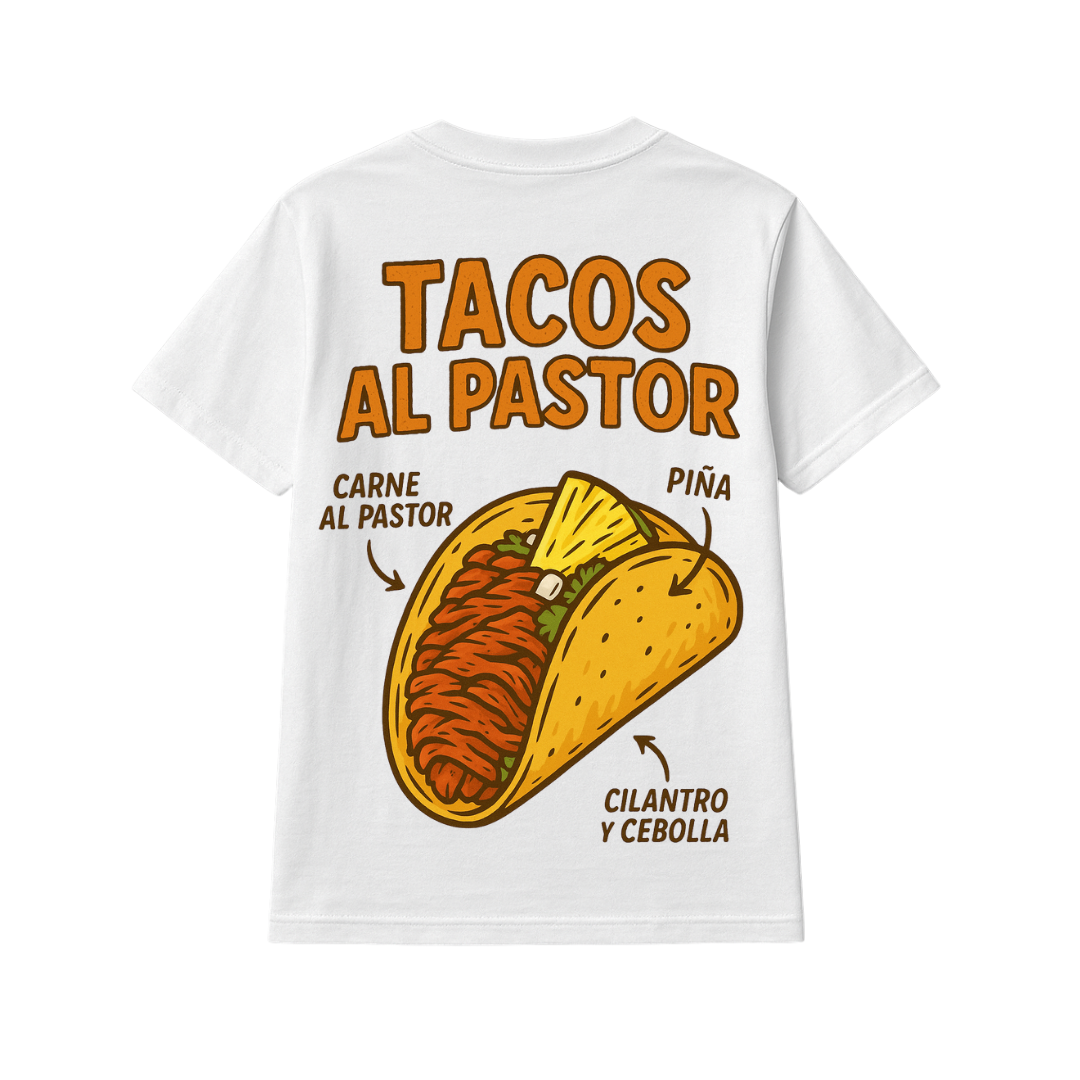 Playera Comida Tacos Pastor