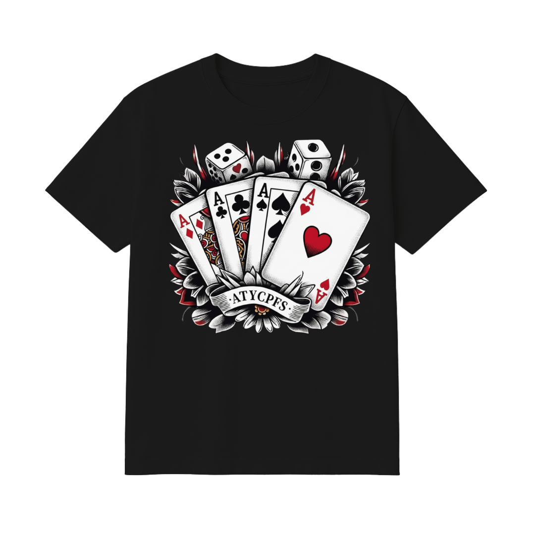 Playera Cartas As