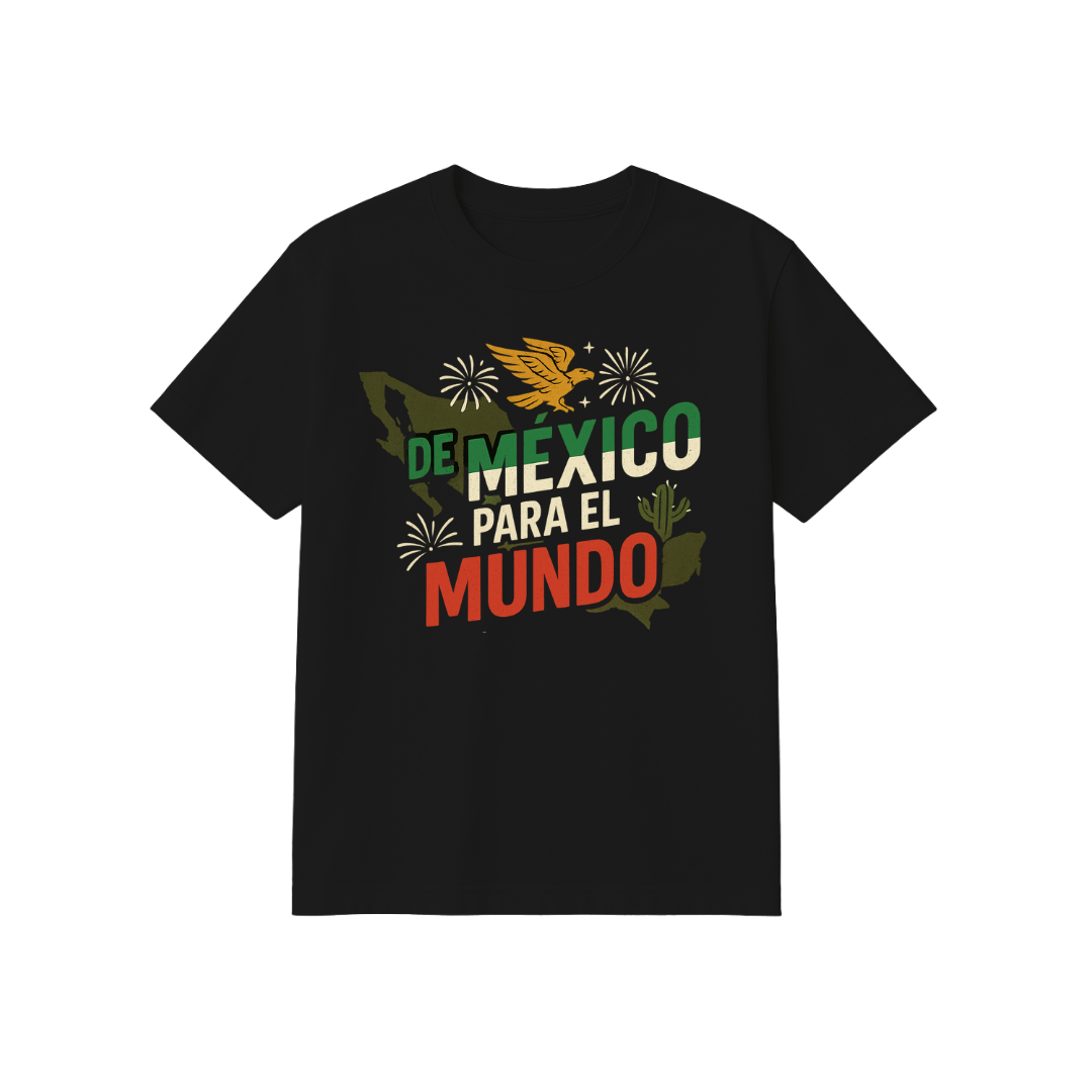 Playera Mexico para el mundo