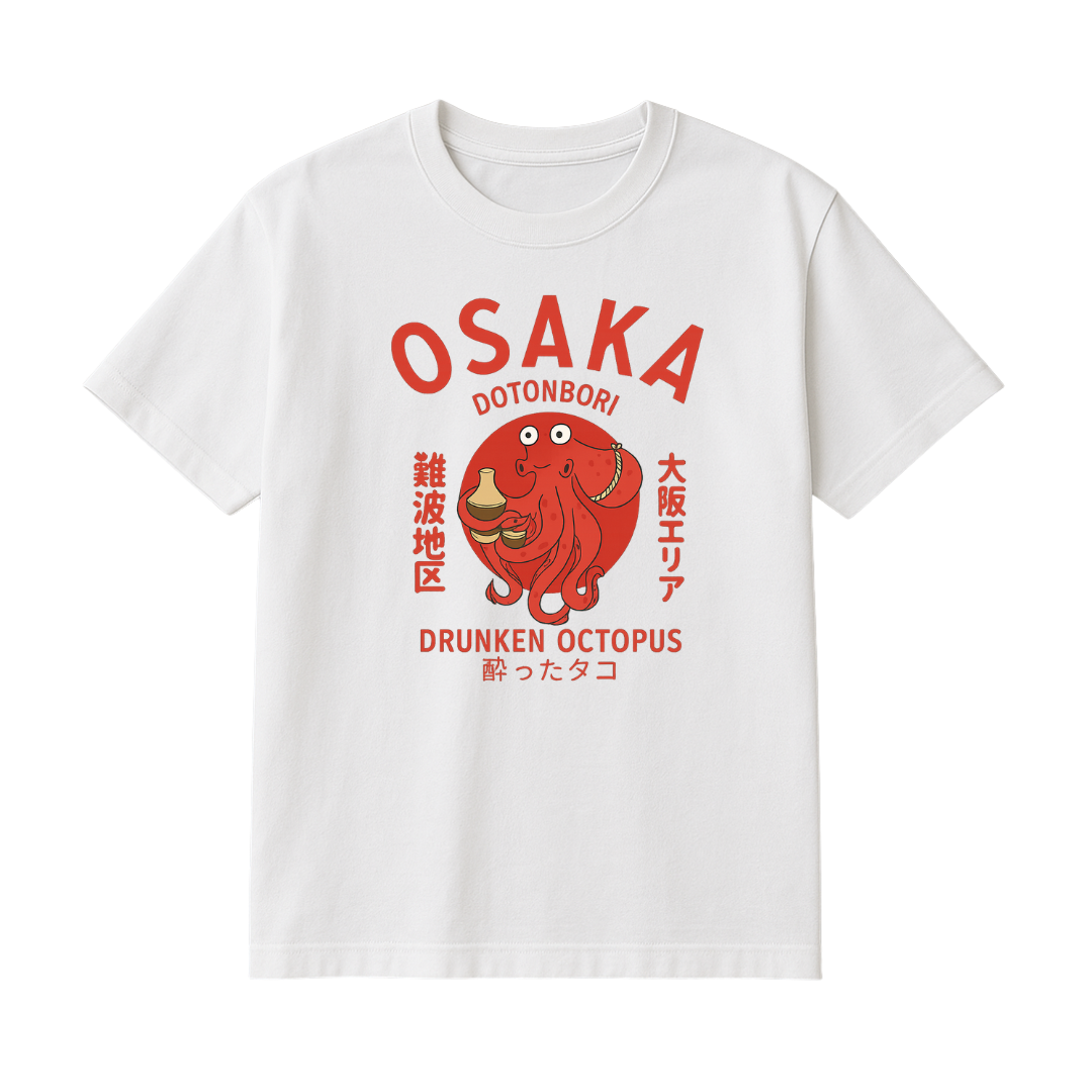 Playera Osaka Octopus