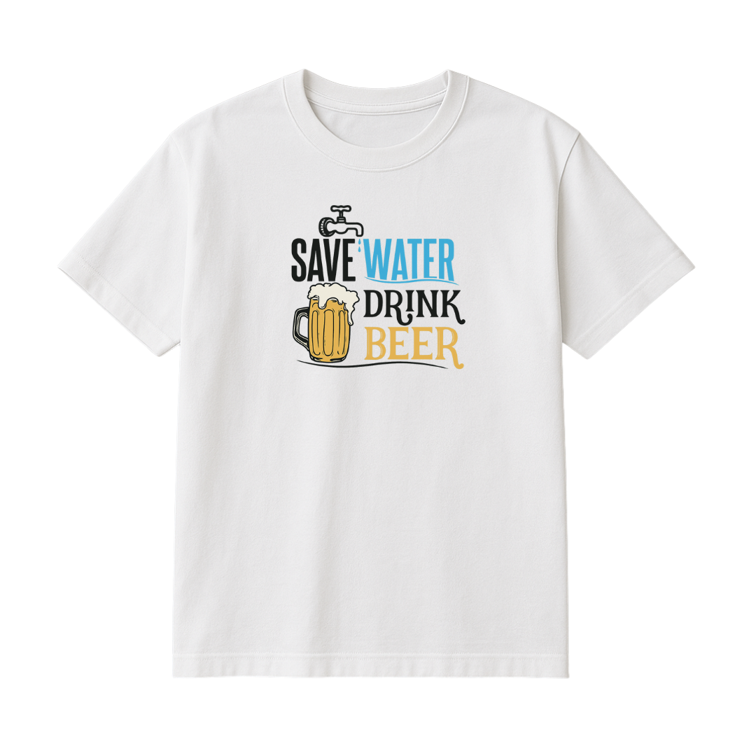 Playera Save Water n Drink Beer
