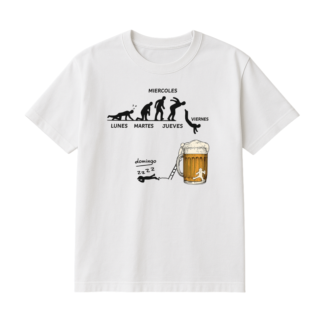 Playera Ciclo de Cerveza