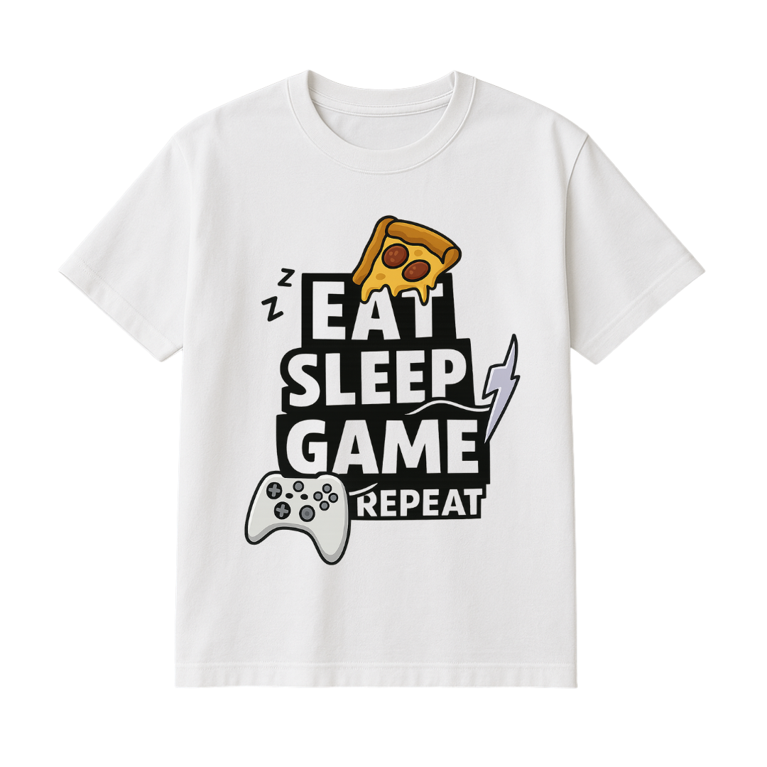 Playera Eat, Sleep, Repeat