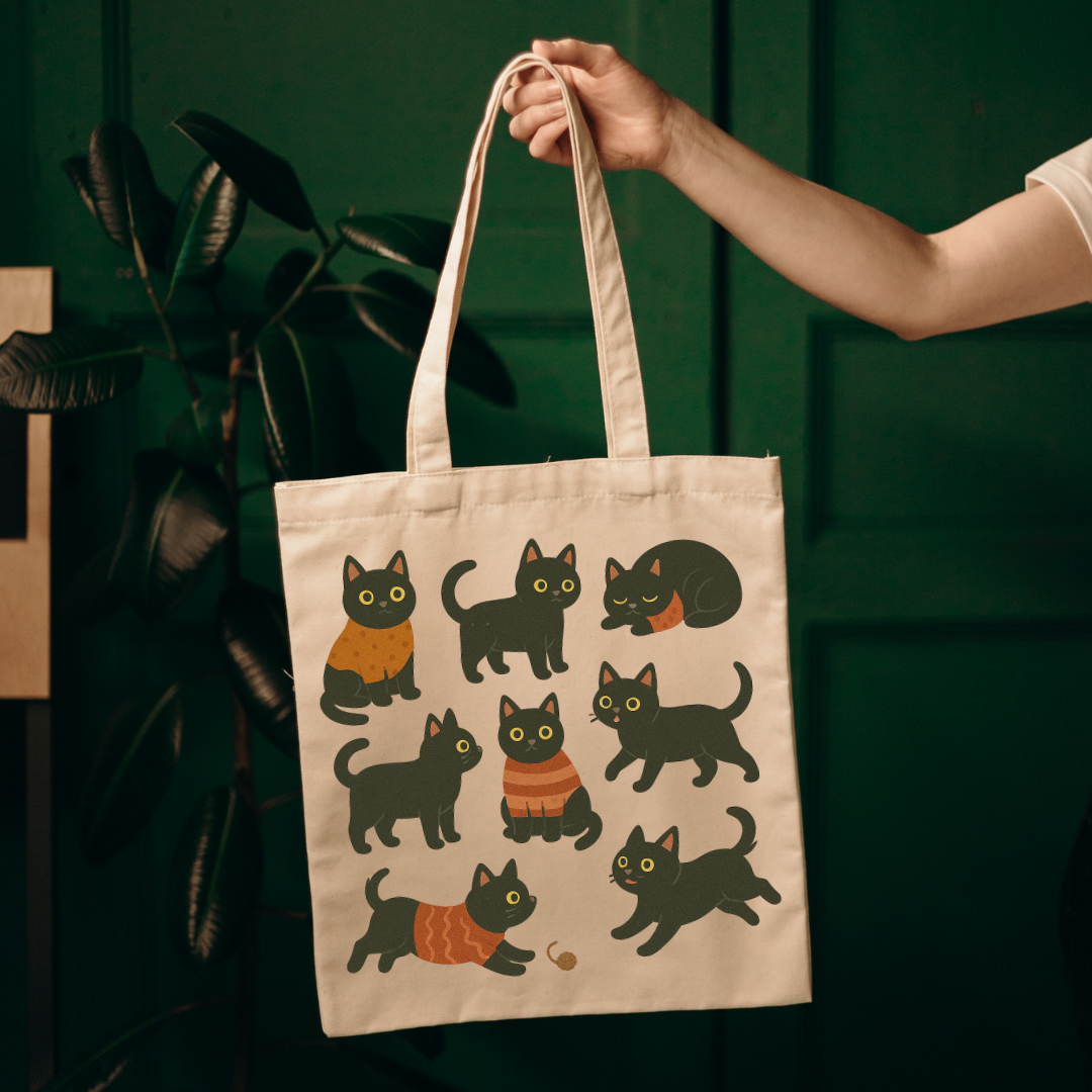 Tote Gatos Negros