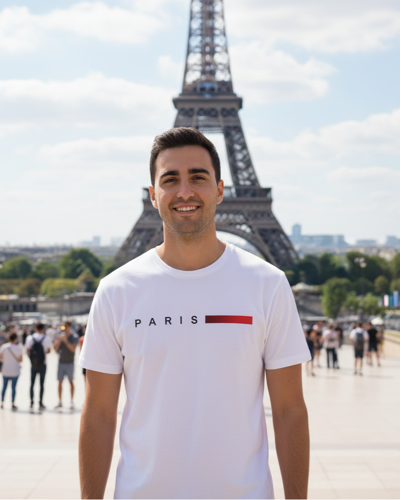Playera Viaje a Paris