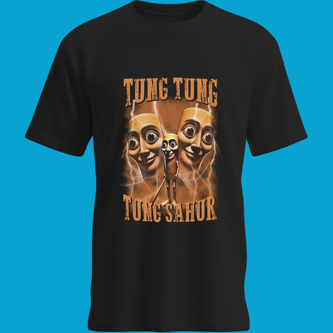 Playera Tung Tung Sahur | Humor Visual con Estética Surrealista Impactante