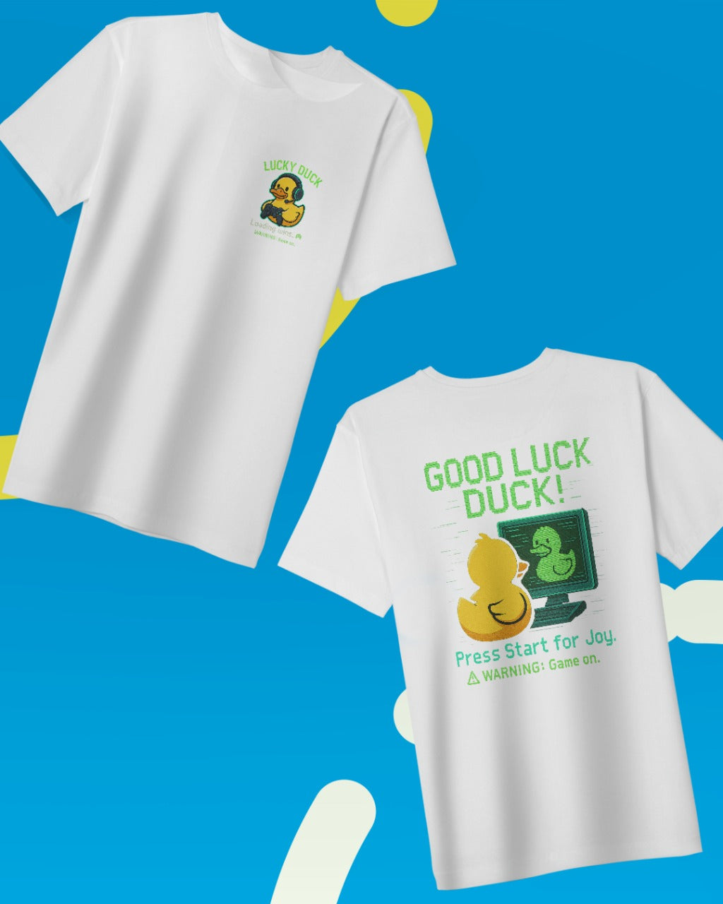 Playera Good Luck Duck - Game Time