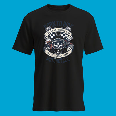 Playera Born to Ride Custom Garagee