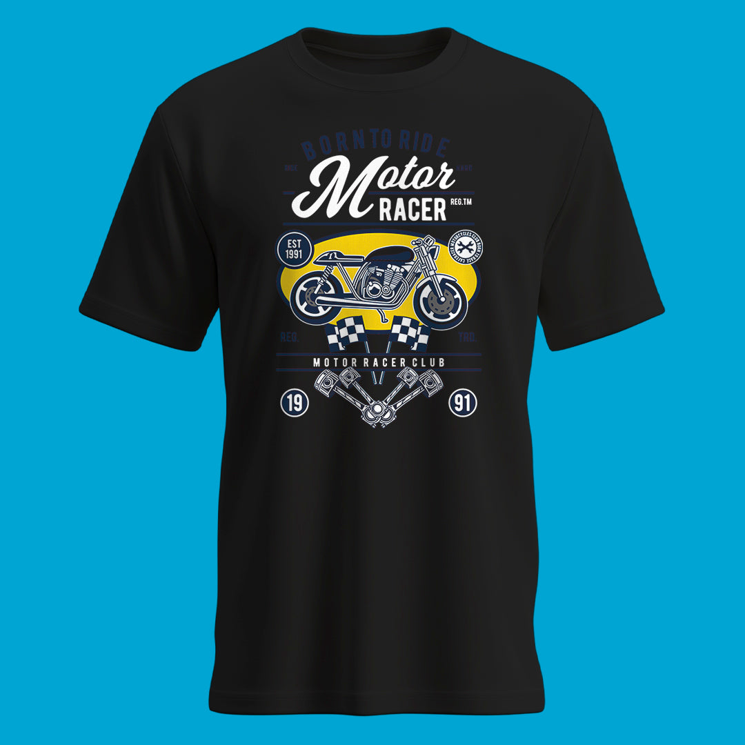 Playera Born to Ride Motor Racer