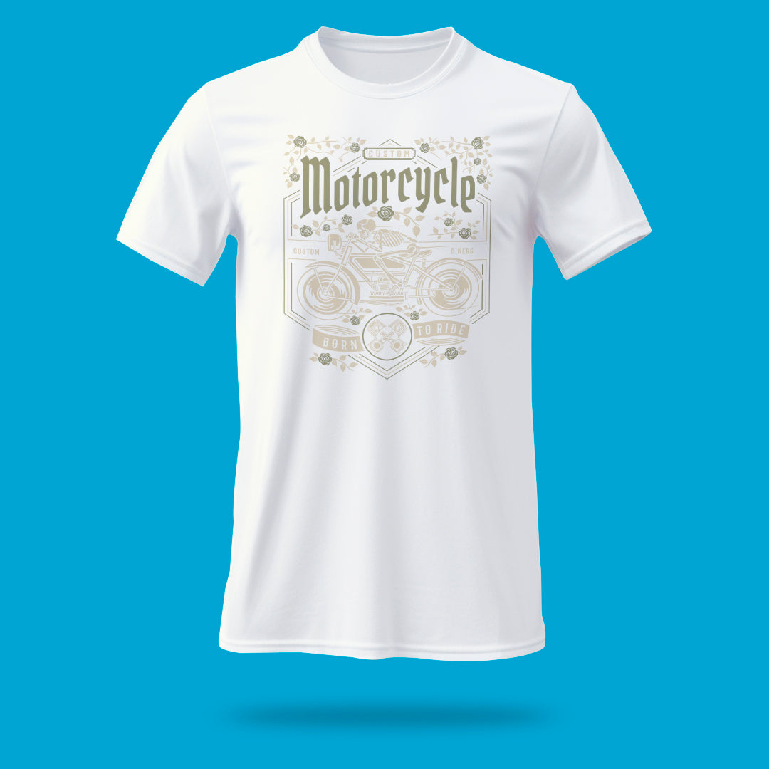 Playera Custom Motorcycle Vintage