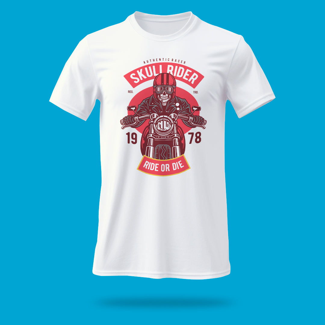 Playera Skull Rider Ride or Die
