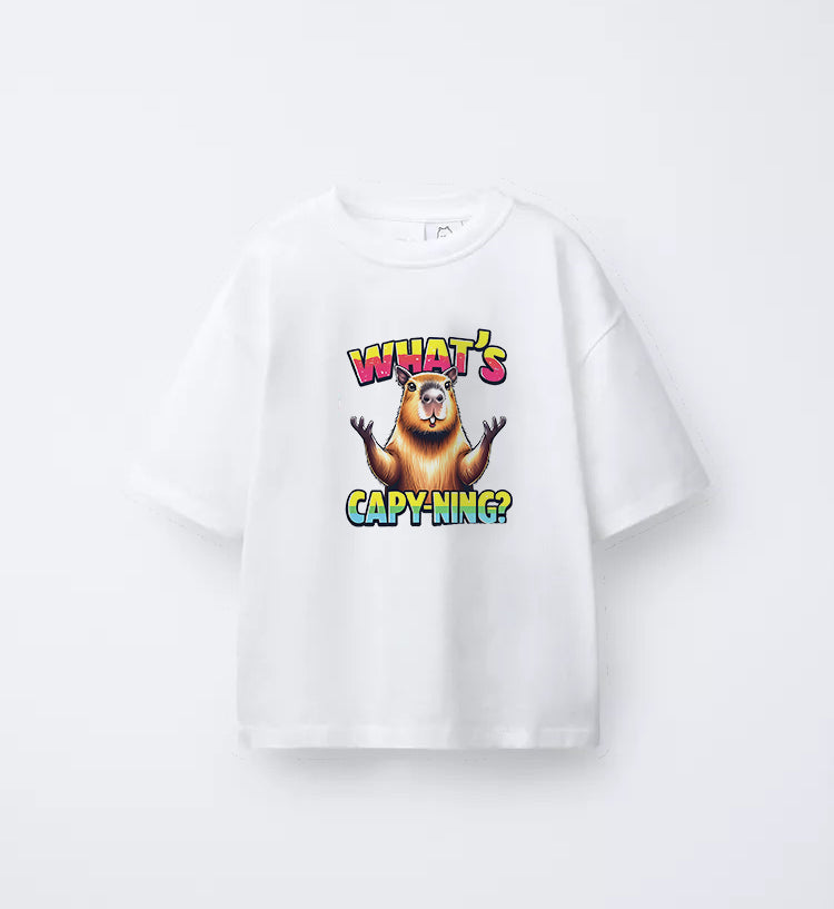 Playera What's Capyning?