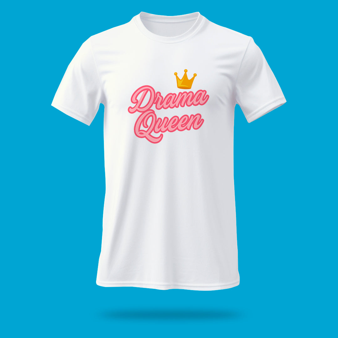 Playera Cursiva Drama Queen
