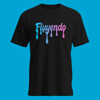 Playera Fluyendo chorreado